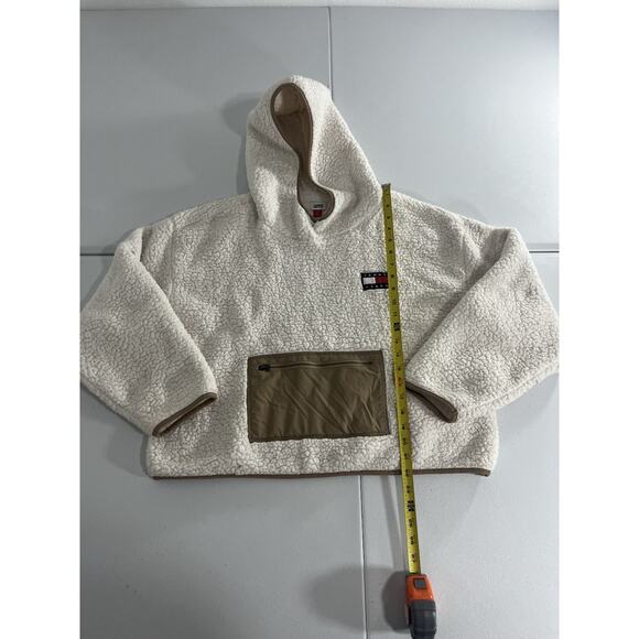 Tommy Hilfiger Sherpa Pullover Jacket Size Large - Picture 3 of 6